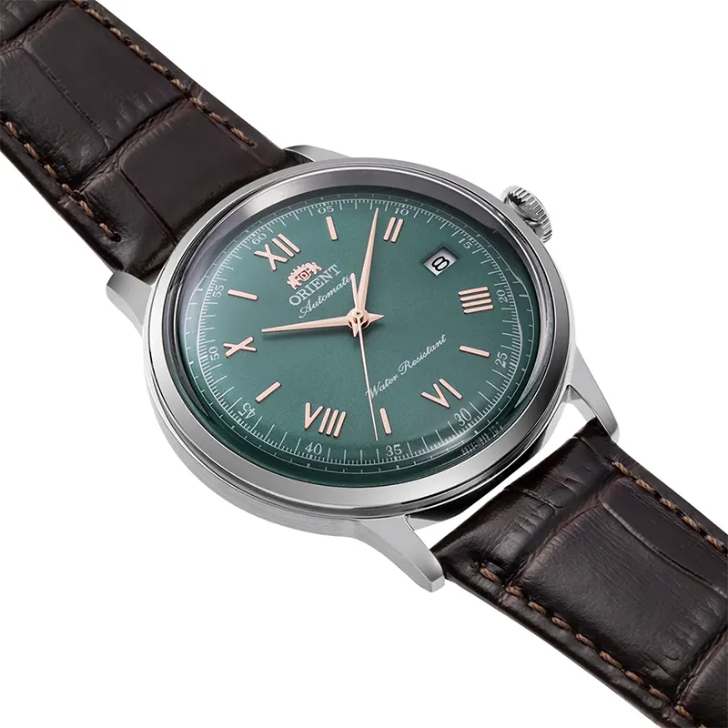 Orient Bambino Version II Green Dial Men's Watch | RA-AC0023E