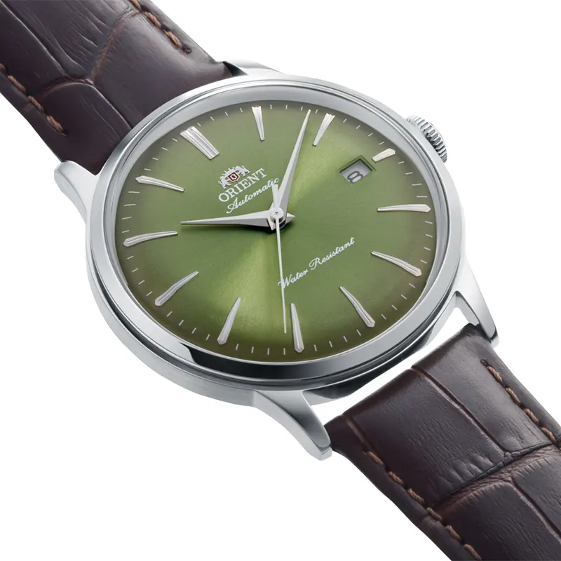 Orient Bambino Version II Green Gradation Dial Men's Watch | RA-AC0029E