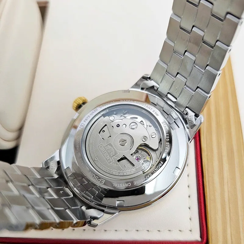 Orient Contemporary Symphony IV Champagne Dial Men's Watch | RA-AC0F08G