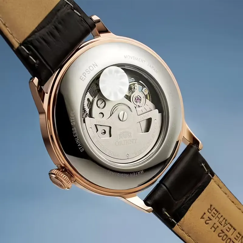 Orient Bambino Open Heart Automatic Men's Watch | RA-AG0001S