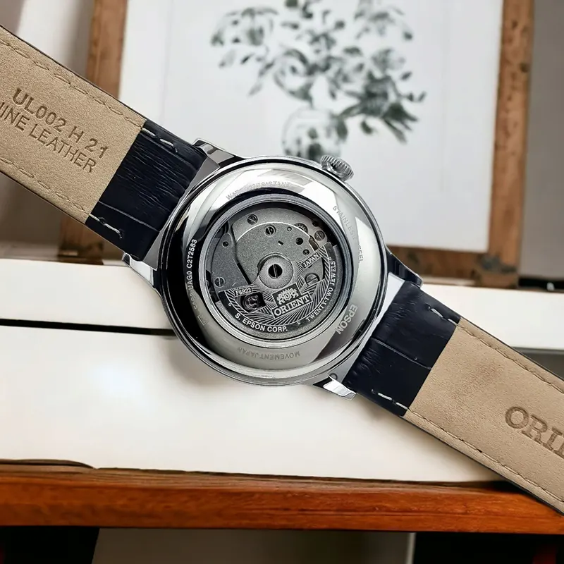 Orient Bambino Version 8 Automatic White Dial Men's Watch | RA-AK0701S