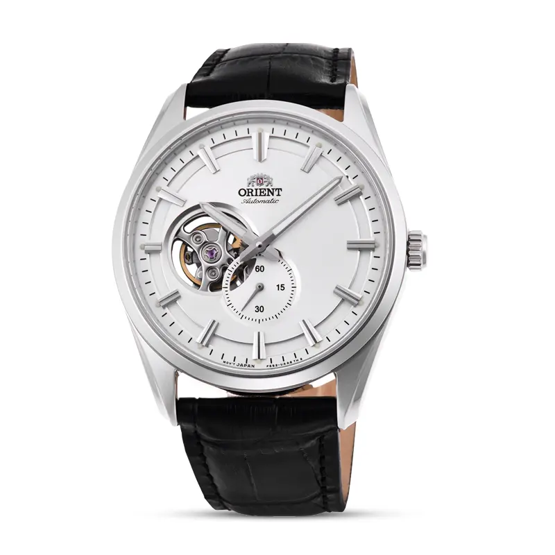 Orient Contemporary Semi-skeleton White Dial Men's Watch | RA-AR0004S