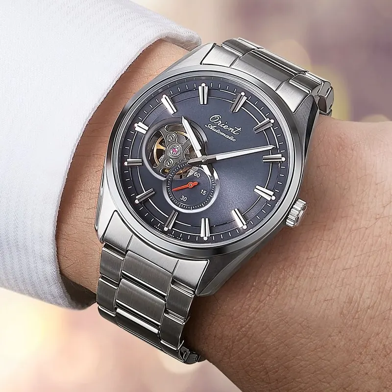 Orient Stretto Semi-Skeleton 75th Anniversary Limited Edition Men's Watch | RA-AR0012N