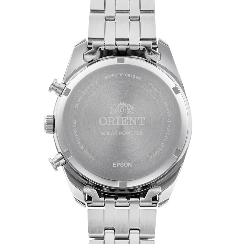 Orient Contemporary Solar Chronograph Panda Dial Men's Watch | RA-TX0305S