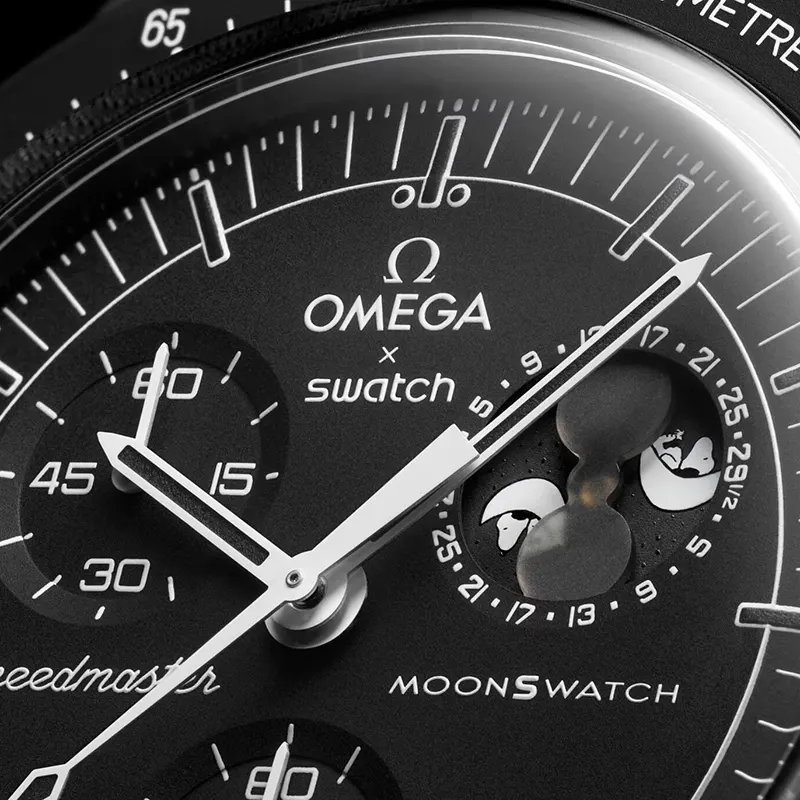 Omega x Swatch Mission To The Moonphase Snoopy Men's Watch | S033B700