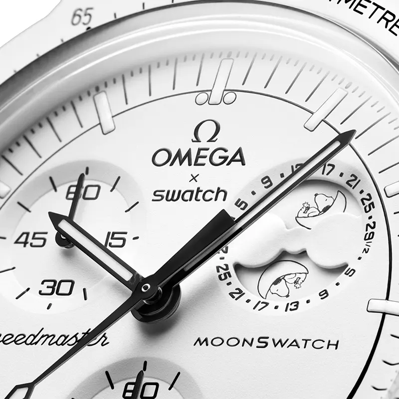 Omega x Swatch Mission To The Moonphase Bioceramic Moonswatch | S033W700