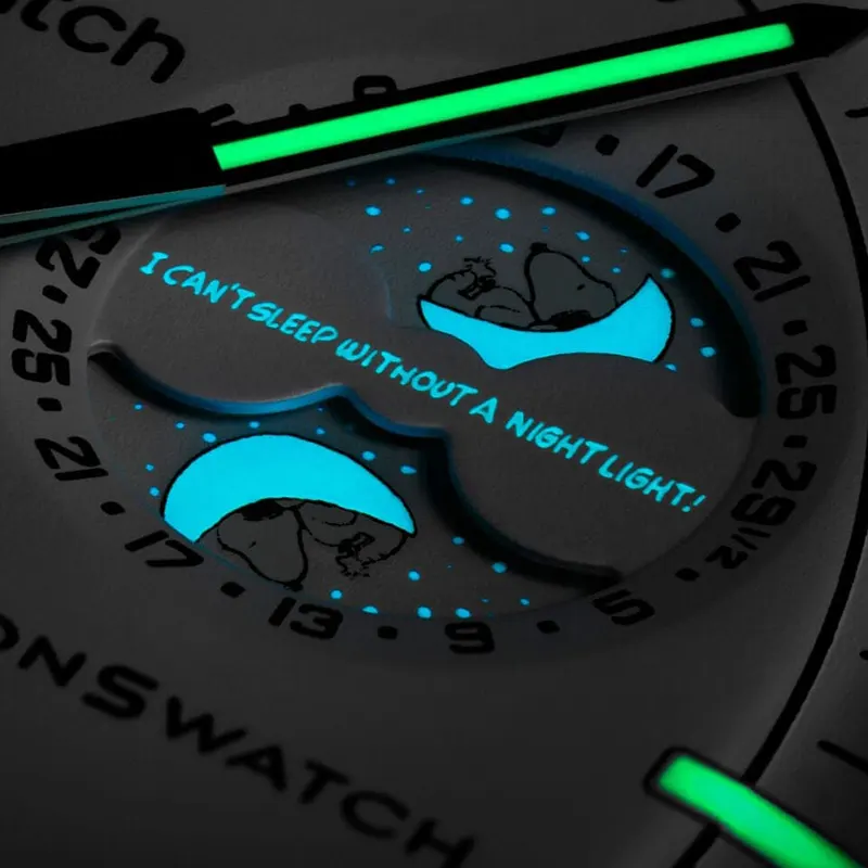 Omega x Swatch Mission To The Moonphase Bioceramic Moonswatch | S033W700