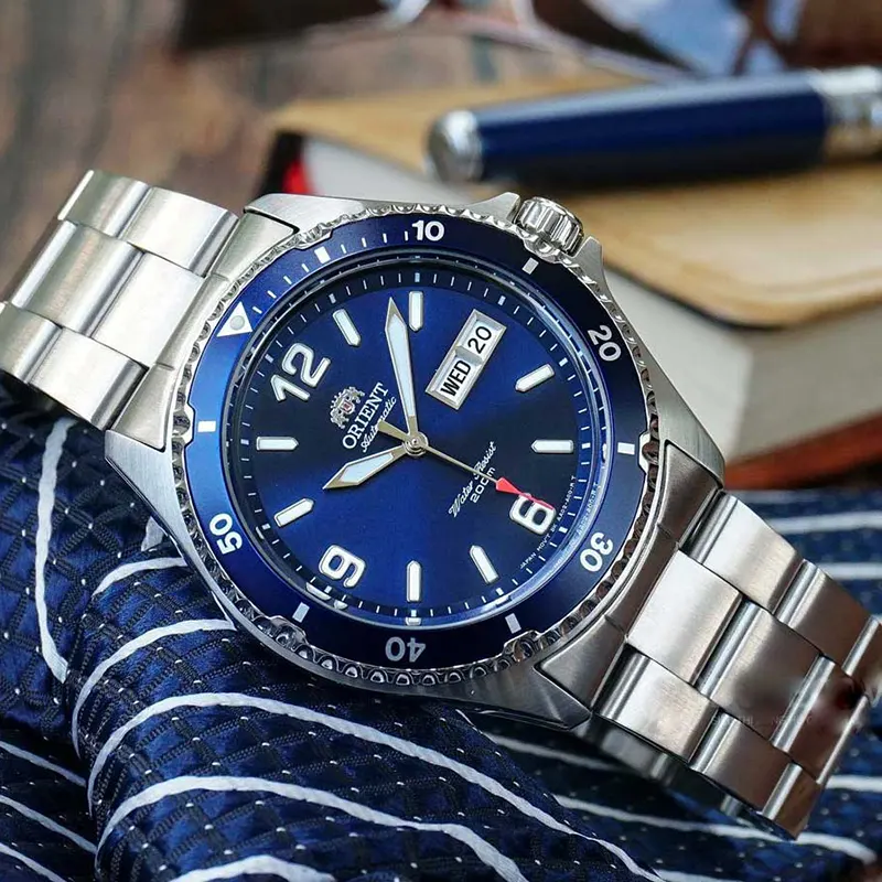 Orient Mako II Automatic Blue Dial Men’s Watch | AA02002D