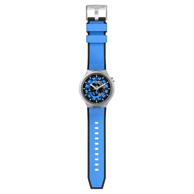 Swatch Big Bold Irony Azur Blue Daze Watch | SB07S106