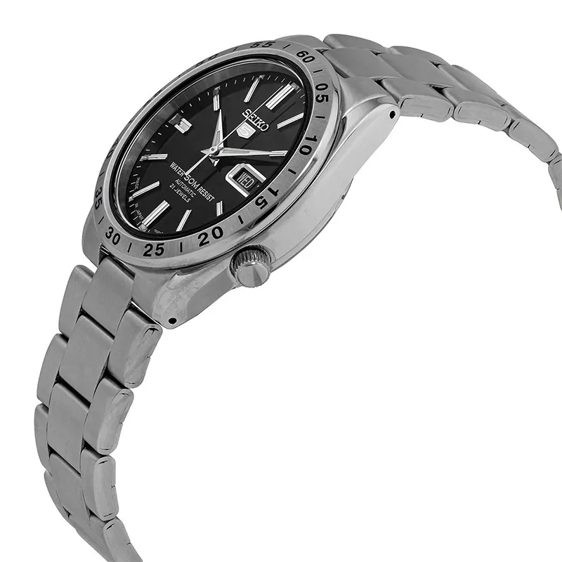Seiko 5 Automatic Black Dial Men's Watch | SNKE01K1