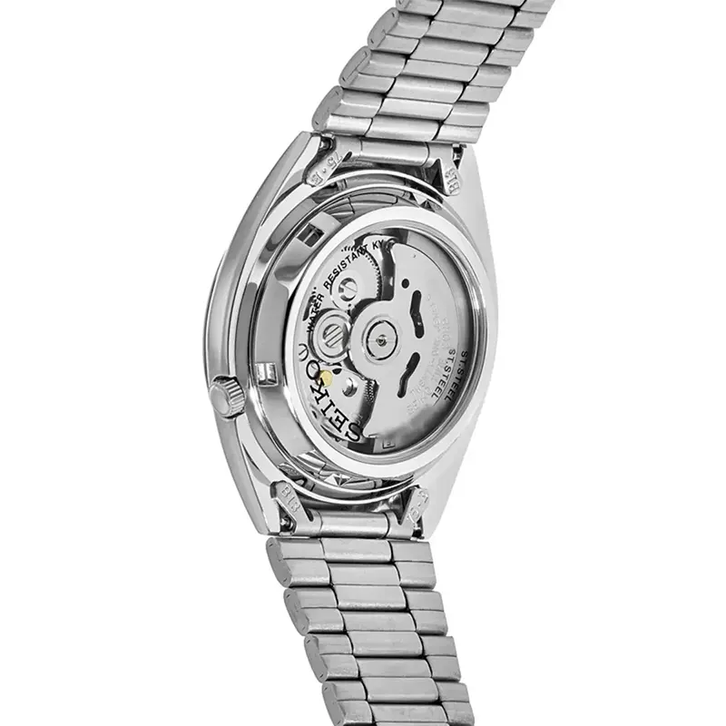 Seiko 5 Automatic White Dial Day Date Men's Watch | SNXF05K