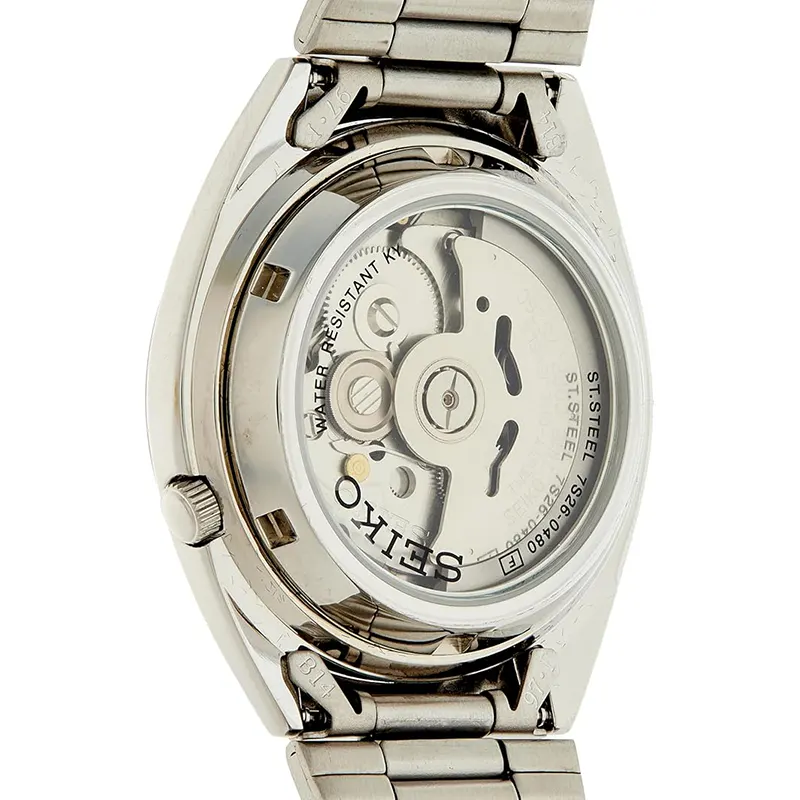 Seiko 5 Automatic Silver Dial Day Date Men's Watch | SNXS73K