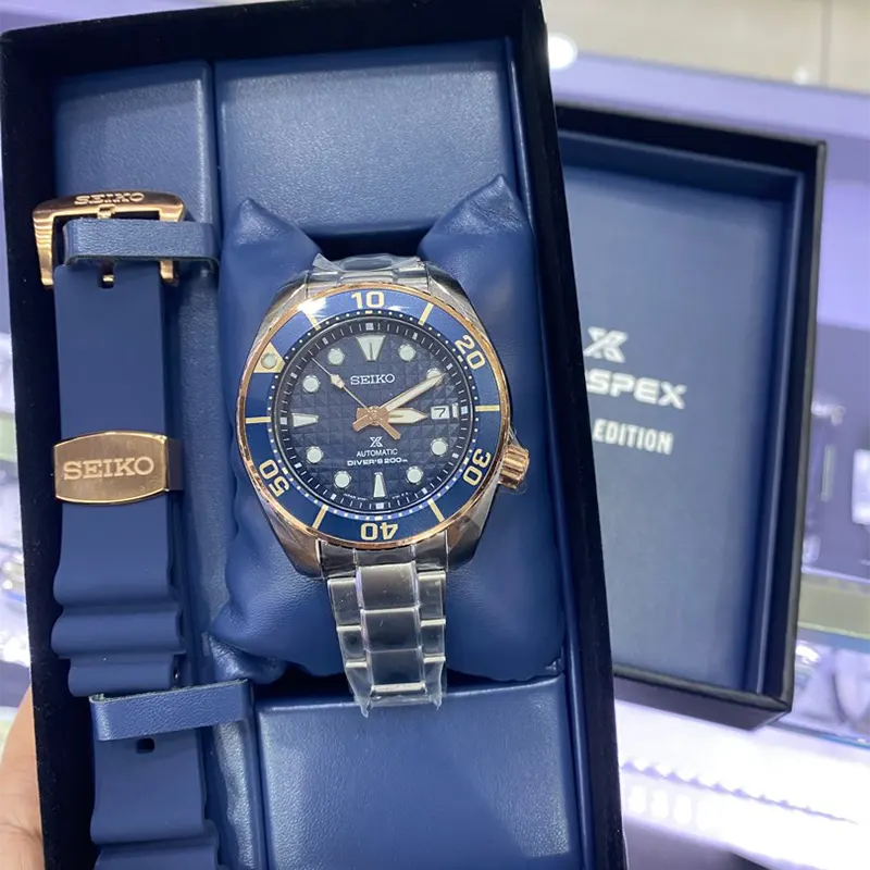 Seiko Prospex Sumo Blue Coral Limited Edition Men's Watch | SPB344J1