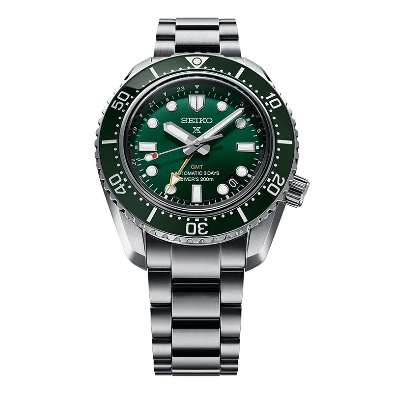 Seiko Prospex Sea Diver's 1968 Heritage GMT Green Dial Men's Watch | SPB381J1