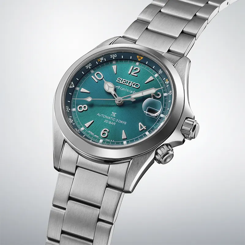 Seiko Prospex Alpinist 'Tealpine' Turquoise Dial Men's Watch | SPB503J1