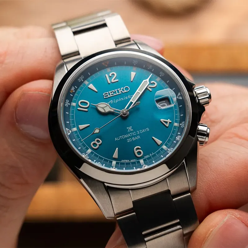 Seiko Prospex Alpinist 'Tealpine' Turquoise Dial Men's Watch | SPB503J1