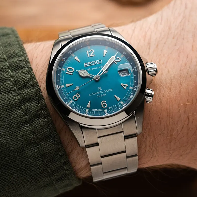 Seiko Prospex Alpinist 'Tealpine' Turquoise Dial Men's Watch | SPB503J1
