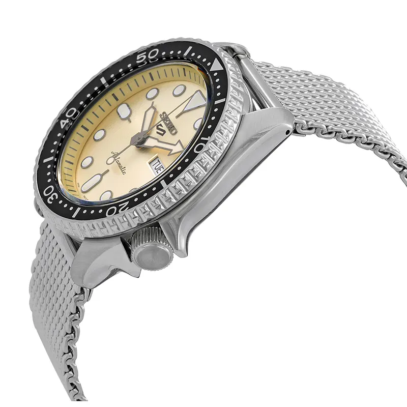 Seiko 5 Sports Cream Dial Automatic Men's Watch | SRPE75K1