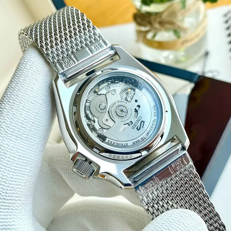 Seiko 5 Sports Cream Dial Automatic Men's Watch | SRPE75K1