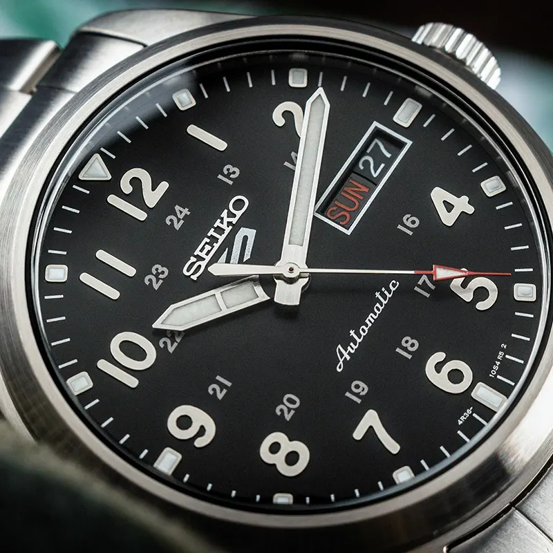 Seiko 5 Sports Field Series Black Dial Men's Watch | SRPG27K1