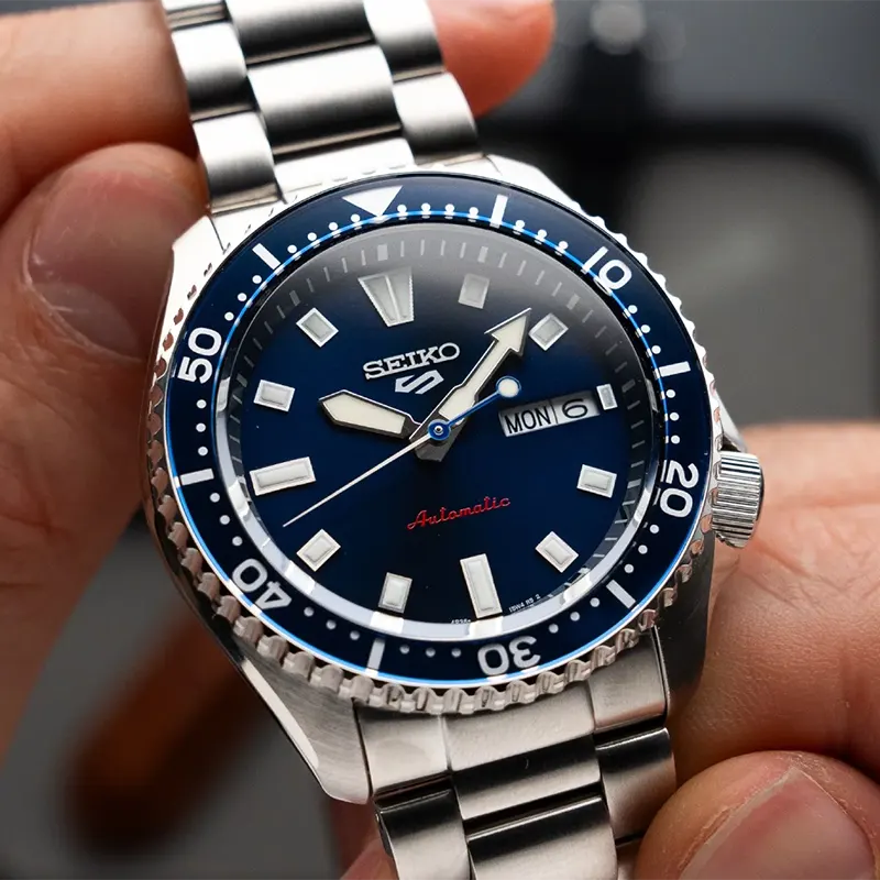 Seiko 5 Sports SKX’s Iconic Automatic Blue Dial Men's Watch | SRPL83
