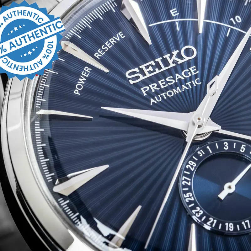 Seiko Presage Cocktail Time 'Blue Moon' Blue Men's Watch | SSA347J1