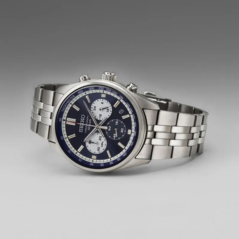 Seiko Conceptual Chronograph Blue Dial Men’s Watch | SSB427P1