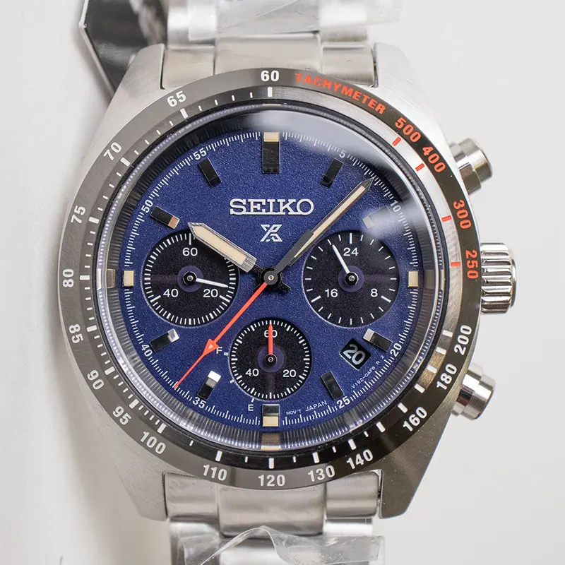 Seiko Prospex Speedtimer Solar Blue Dial Men’s Watch | SSC815