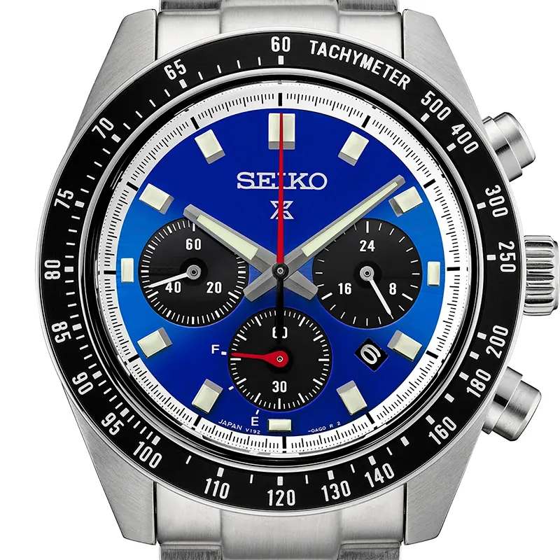 Seiko Prospex Speedtimer U.S. Special Edition Solar Chronograph Men's Watch | SSC931