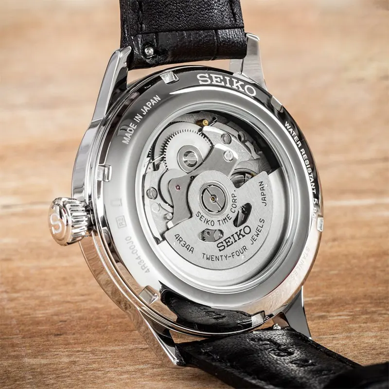 Seiko Presage Cocktail Time 'Rusty Nail' GMT Automatic Men's Watch | SSK039J1