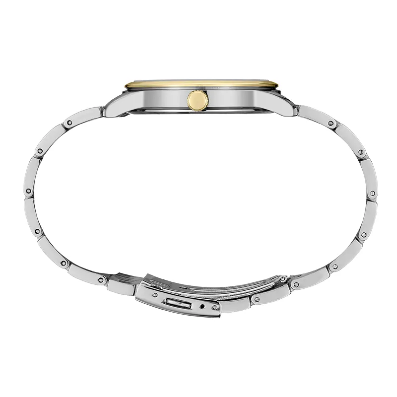 Seiko Essentials White Dial Two-Tone Men’s Watch | SUR402P1