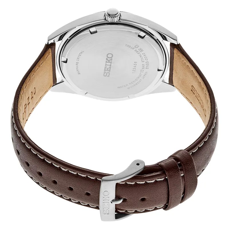 Seiko Essentials Green Dial Sapphire Crystal Men’s Watch | SUR449P1