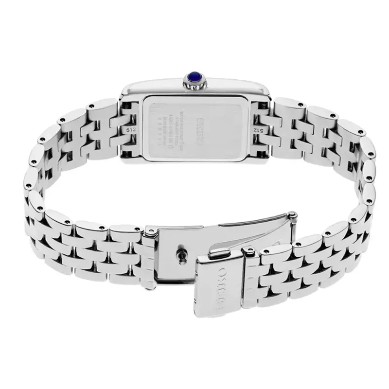Seiko Essentials Roman Numeral Blue Dial Ladies Watch | SWR085
