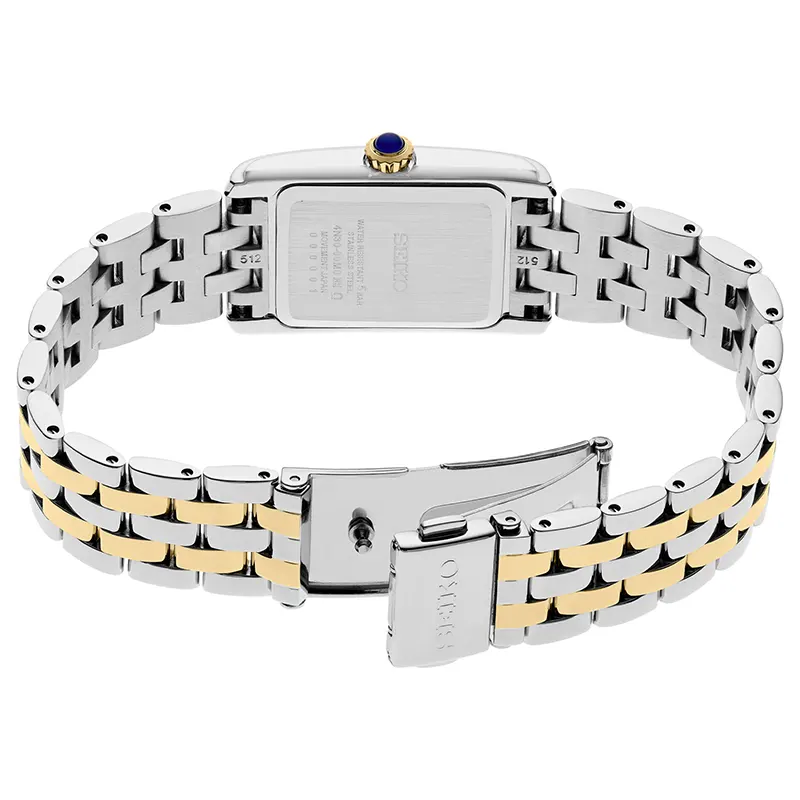 Seiko Essentials White Dial Two-Tone Ladies Watch | SWR087