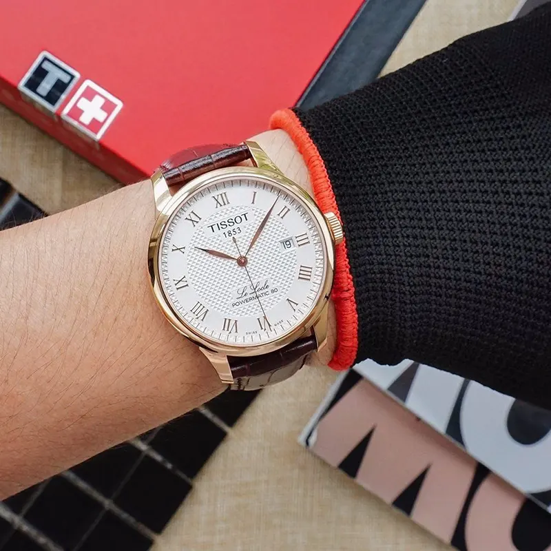 Tissot Le Locle Powermatic 80 Silver Dial Men's Watch | T006.407.36.033.00