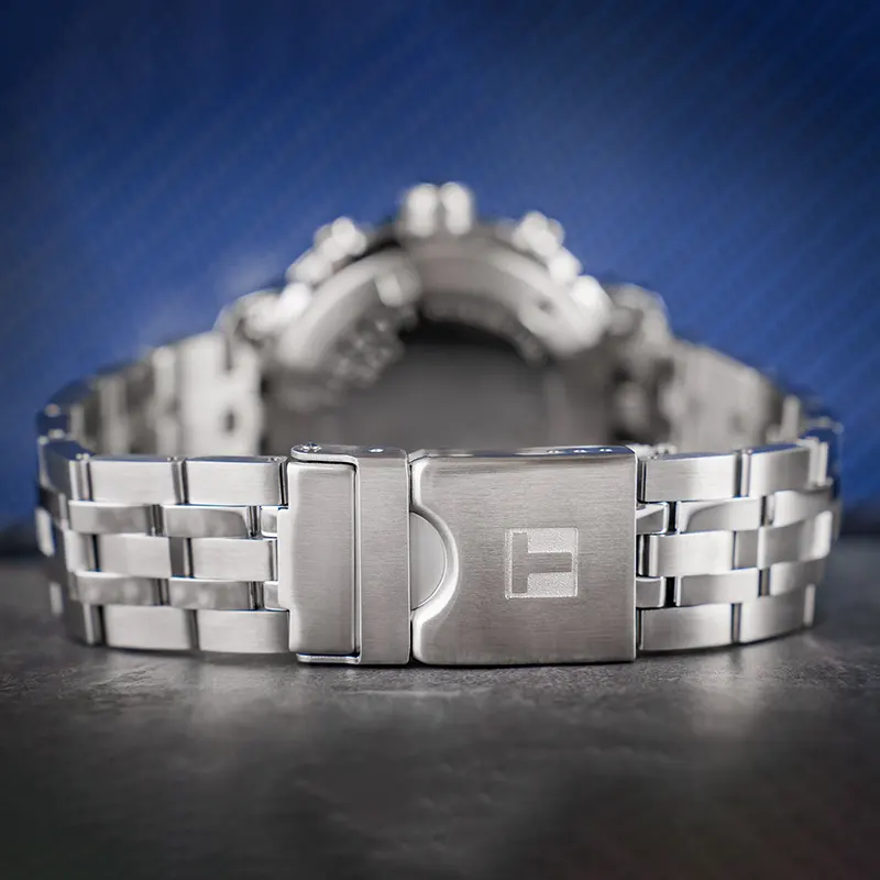 Tissot PRC 200 Chronograph Blue Dial Men's Watch | T114.417.11.047.00