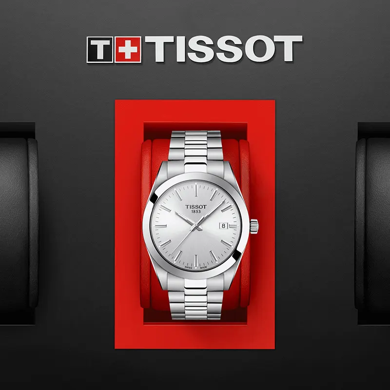 Tissot Gentleman Silver Dial Men's Watch | T127.410.11.031.00