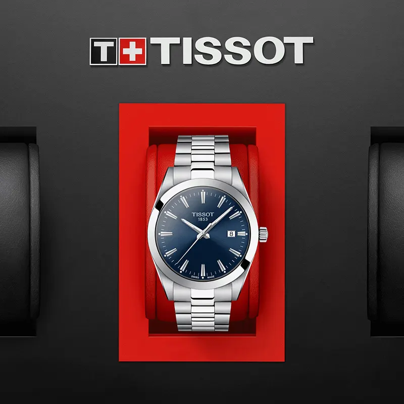 Tissot Gentleman Blue Dial Men's Watch | T127.410.11.041.00