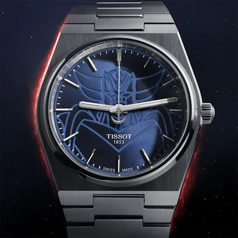 Tissot PRX UFO Robot Grendizer Blue Dial Men's Watch | T137.407.11.041.02