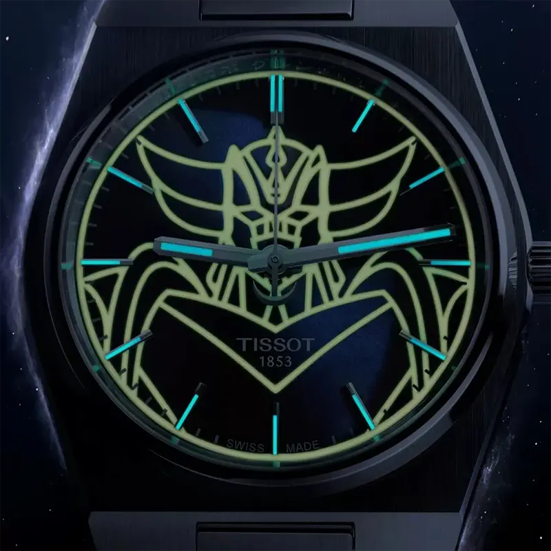 Tissot PRX UFO Robot Grendizer Blue Dial Men's Watch | T137.407.11.041.02