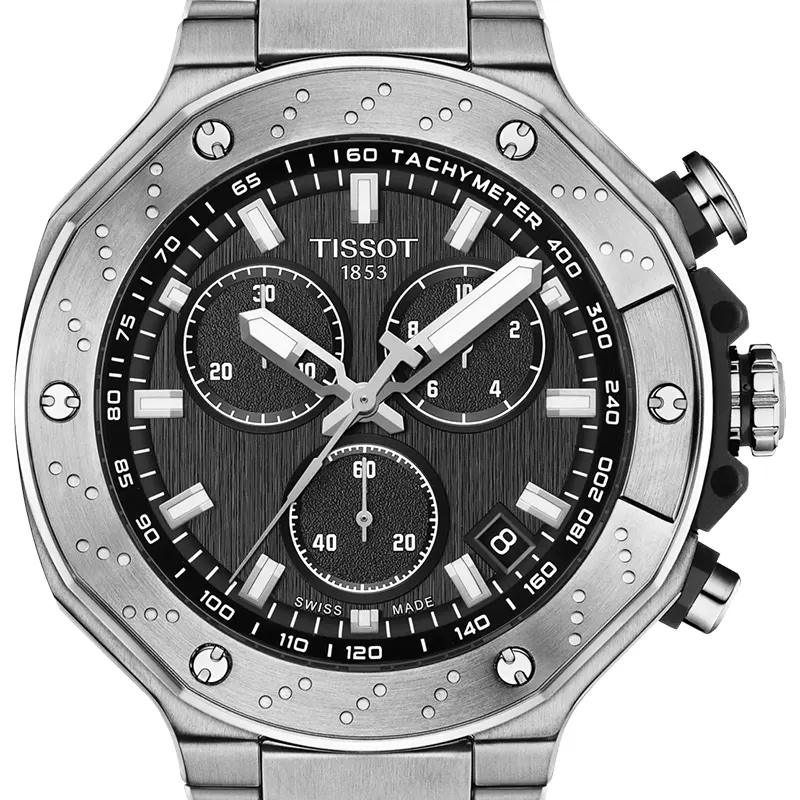 Tissot T-Race Chronograph Black Dial Men's Watch | T141.417.11.051.01