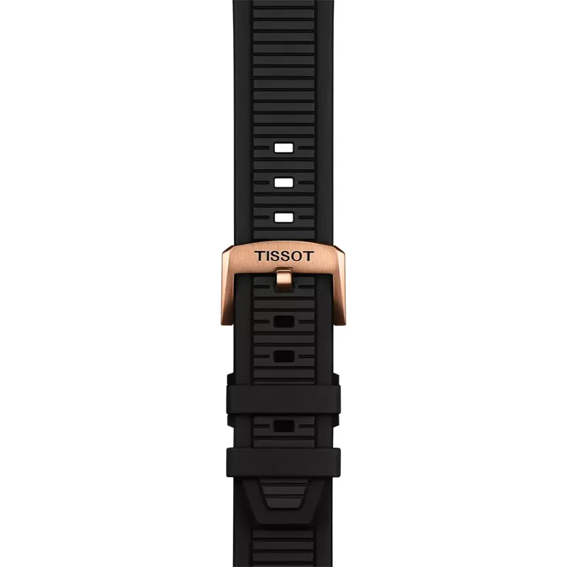 Tissot T-Race Automatic Black Dial Silicone Men's Watch | T141.807.37.051.00