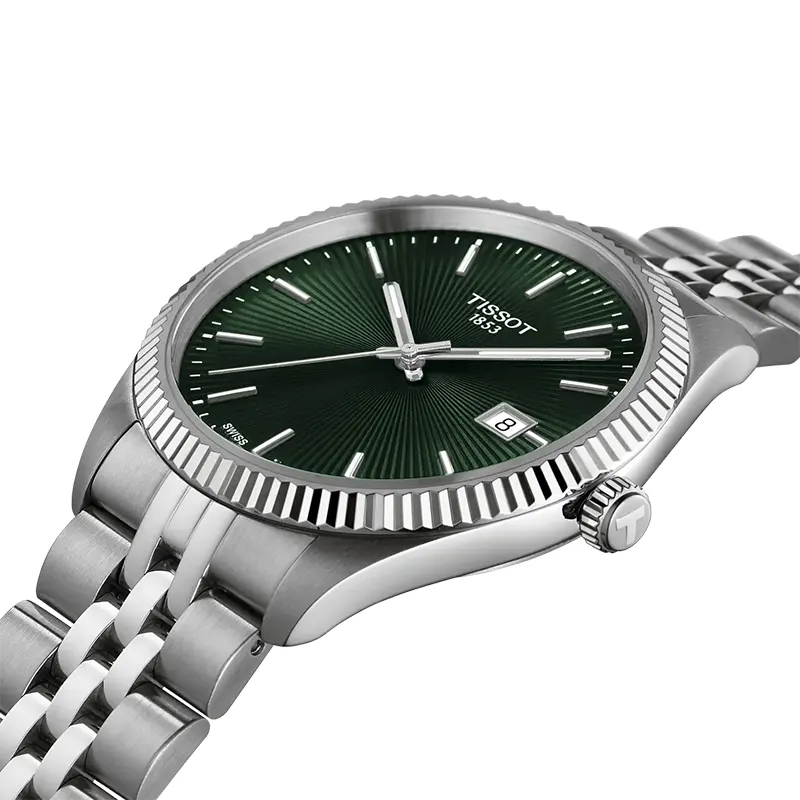 Tissot Ballade 40mm Green Dial Men's Watch | T156.410.11.091.00
