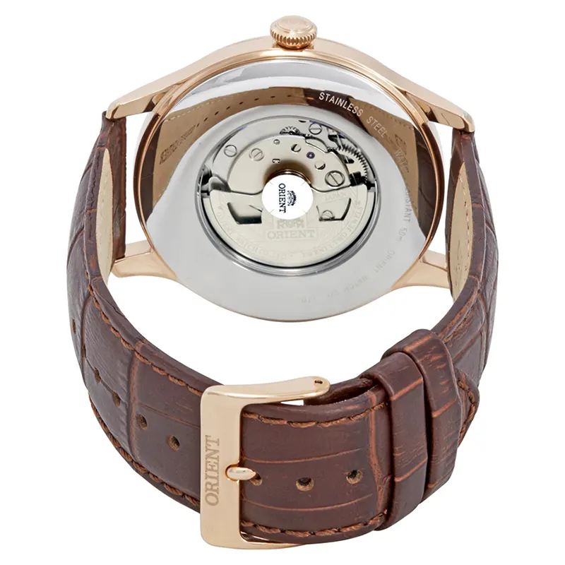Orient Envoy Open Heart Brown Dial Automatic Men's Watch | AG00001T