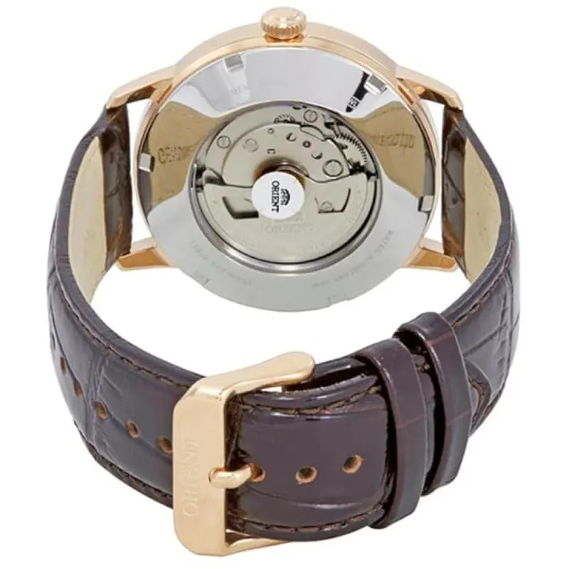 Orient Envoy Contemporary Open Heart White Dial Automatic Men's Watch | AG02002W