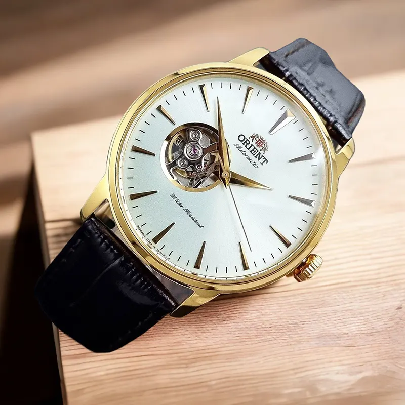Orient Contemporary Open Heart White Dial Automatic Men's Watch | AG02003W