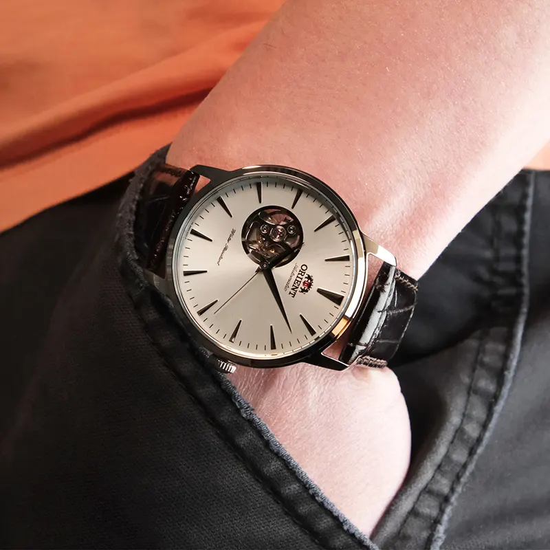 Orient Contemporary Open Heart Automatic Men's Watch | AG02005W