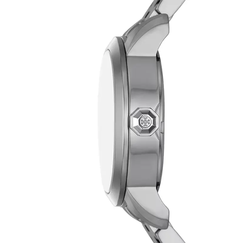 Tory Burch The Tory Ice Blue Pattern Dial Ladies Watch | TBW1057