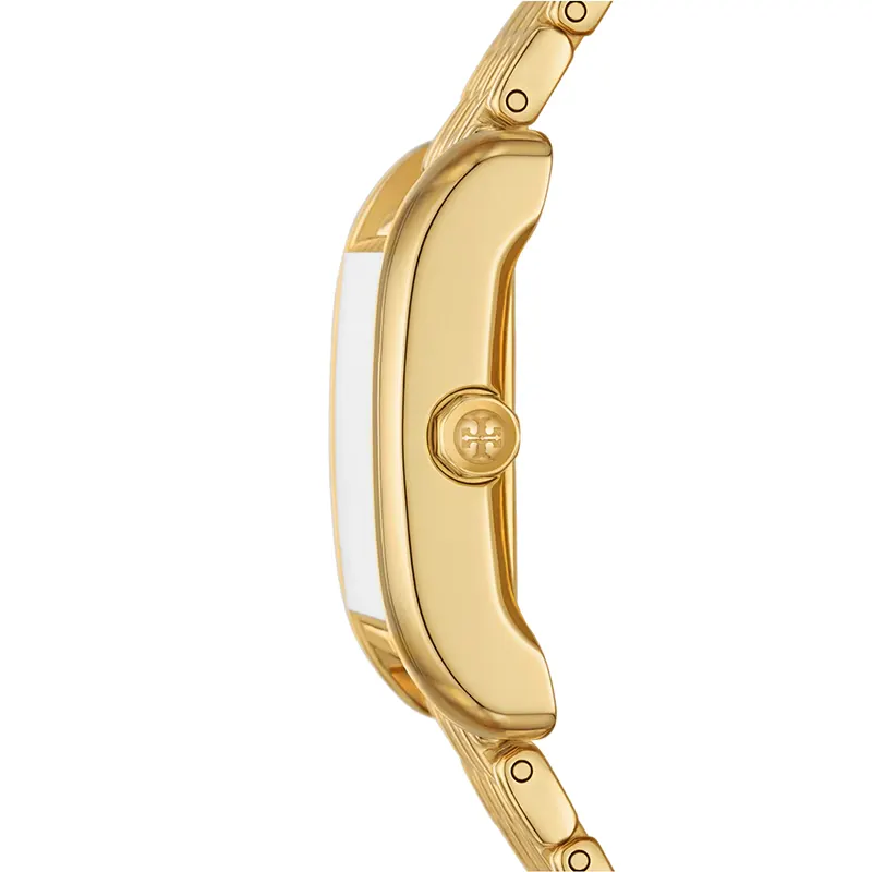 Tory Burch Eleanor Ivory Dial Gold-Tone Ladies Watch | TBW1060
