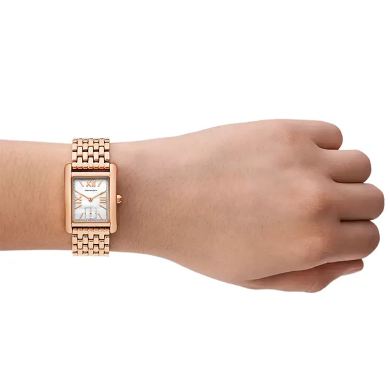 Tory Burch Eleanor Rose Gold MOP Dial Ladies Watch | TBW1079